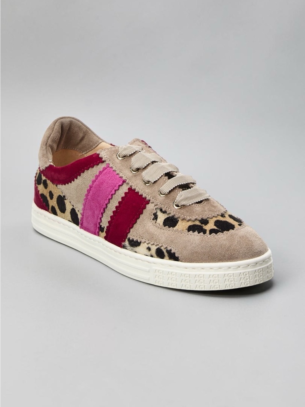 AGL Attilio Giusti Leombruni Woman’s Sneakers Sand Size EU38.5 US 8.5